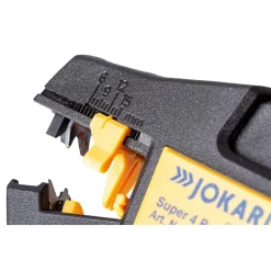 20200 - Pince à Dénuder Automatique Jokari Super 4 Pro - Fil 0,2 à 6mm² - Butée Réglable 6 à 15mm + Coupe Fil