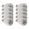 10 Adaptateurs de douille E14 vers GU10 à visser - Zenitech