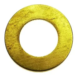 6 bagues fiche laiton Diall Ø9,57 mm