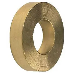 6 bagues paumelle laiton Diall Ø9 mm