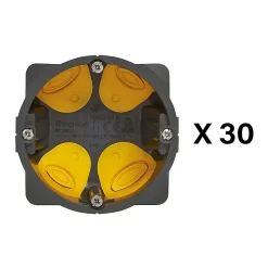 30 boîtes d'encastrement Batibox Energy Legrand 1 poste