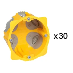 30 boîtes d'encastrement Batibox Energy Legrand 1 poste