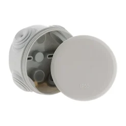 5 Boîtes dérivation IP55 diamètre 70x35mm Zenitech