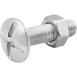 10 boulons poêlier inox A2 5 x 20 mm