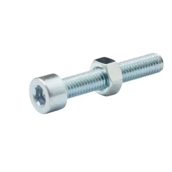 20 boulons tête cylindrique acier zingué 5 x 30 mm
