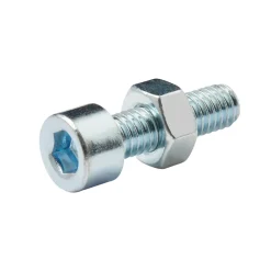 20 boulons tête cylindrique acier zingué 6 x 20 mm