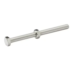 10 boulons tête héxagonale inox 6 x 80 mm