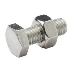 10 boulons tête héxagonale inox 6 x 16 mm