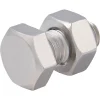 10 boulons tête héxagonale inox 8 x 16 mm
