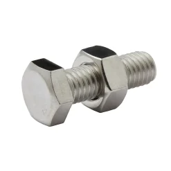 10 boulons tête héxagonale inox 8 x 25 mm