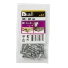 10 boulons tête héxagonale inox 5 x 20 mm