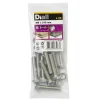 10 boulons tête héxagonale inox 8 x 40 mm