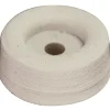 10 butoirs ø30 mm caoutchouc blanc Diall