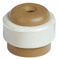 10 butoirs ø35 mm sol beige Diall Plastique et caoutchouc