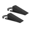 2 cales-porte plastique - Noir- 5five