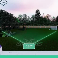 2 caméras de vidéosurveillance extérieures 2K blanches Arlo Essential2