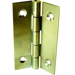 2 charnières acier laitonné Diall 60 x 35 mm