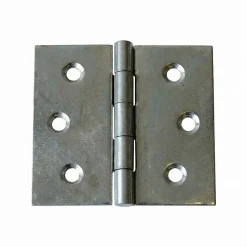 2 charnières acier zingué Diall 30 x 30 mm