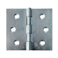 2 charnières acier zingué Diall 70 x 70 mm