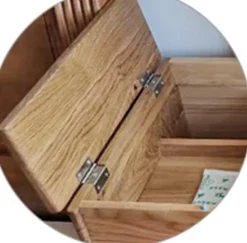 2 charnières décoratives pliantes pour portes, armoires, meubles et bijoux vintage