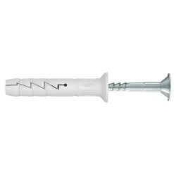20 chevilles à frapper Diall nylon CS PZ Ø6x40mm
