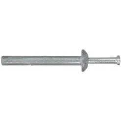 6 chevilles à frapper Diall métal PZ Ø6x65mm