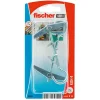 2 chevilles à ressort pour charges moyennes Fischer M4x80mm