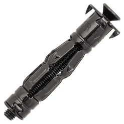 12 chevilles corps creux acier zingué Spyder M6 13mm + vis tête fraisée noires