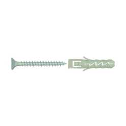 50 chevilles Diall nylon CL PZ Ø8x40mm