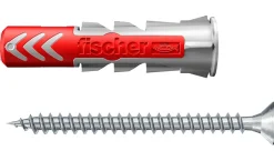 18 chevilles Fischer Duopower 3 diam 6-8-10mm avec vis