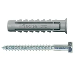25 chevilles pour murs pleins Fischer Ø10x50mm