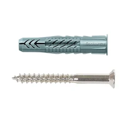 5 chevilles universelles Fischer Ø8x50mm