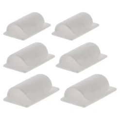 6 clips auto-collants câbles Zenitech