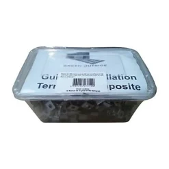 100 clips et vis inox pour lame de terrasse composite alvéolaire Greendeck R