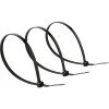 100 colliers de serrage en nylon Diall 4,8 x 250 mm noir