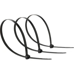 50 colliers de serrage en nylon Diall 7,5 x 400 mm Noir