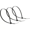 100 colliers de serrage en nylon DIALL 4,8 x 300 mm noir