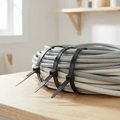 25 colliers de serrage en nylon Diall 9x 300mm noir