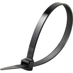 25 colliers de serrage en nylon Diall 9x 300mm noir