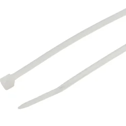 100 colliers de serrage en nylon Diall 2,5 x 100 mm transparent