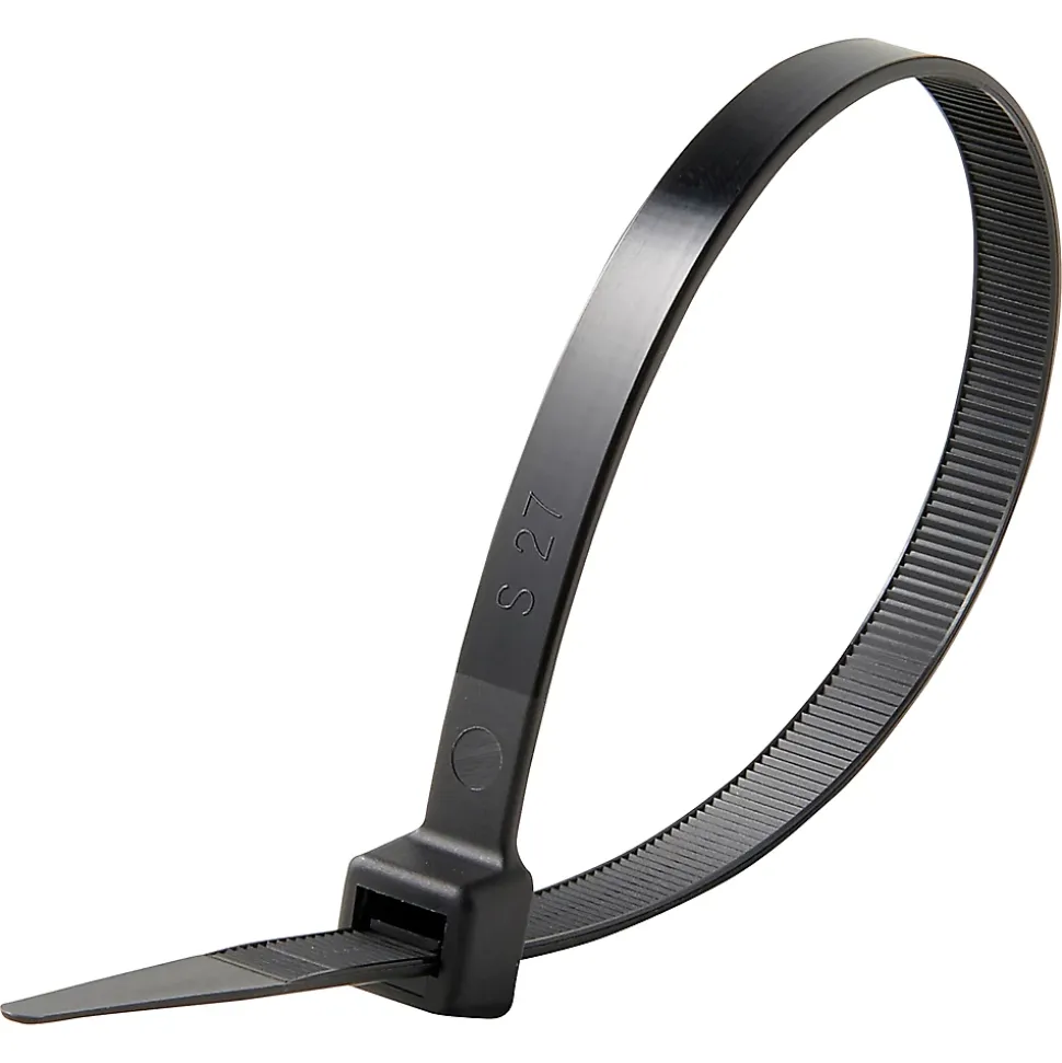100 colliers de serrage en nylon Diall 9 x 300 mm noir