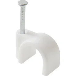 100 colliers de serrage en nylon Diall ø 10 à 11 mm blanc