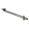 2 Compas coulisseaux à glissière droite/gauche acier nickelé L.200 mm x l.17 mm