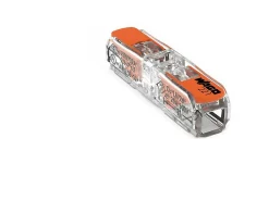 60 connecteurs WAGO traversant 2 entrées fil souple ou rigide Inline