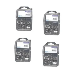 4 Coques de 10 Ecrous HU M16 mm - DIN 934 - Inox A2 - D-Work