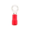 10 cosses rondes diamètre 5mm - Rouge - Zenitech