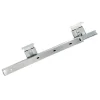 2 coulisses galet pour tablette sous clavier Diall acier L.350 x h.80 mm