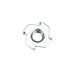 4 écrous à frapper Acier M8 ø22 mm x H. 11 mm