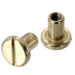 4 écrous borgnes Laiton M6 ø15 mm x L. 17 mm