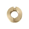 4 écrous cuvettes Laiton L, 12 mm x l. 12 mm